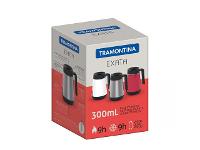 Bule Térmico Exata Tramontina com Infusor Vermelho 300mL - 3