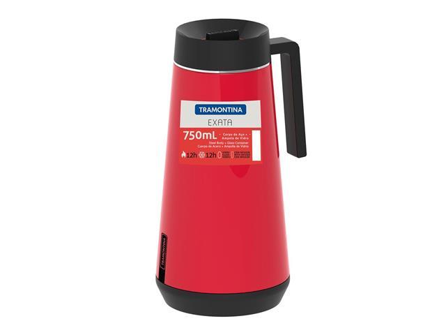 Bule Térmico Exata Tramontina com Infusor Vermelho 750mL - 1
