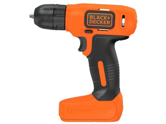 Parafusadeira Furadeira Black&Decker 8 Vel Bateria Bivolt - 3