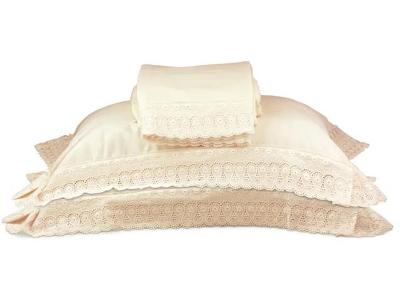 Jogo de Cama King Buettner 300 Fios Renascença 4 Peças Pérola