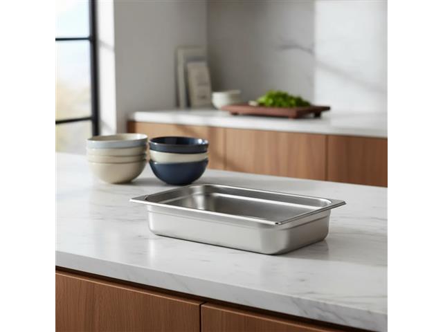 Cuba 1/1 com Alças Móveis Tramontina Aço Inox 14 Litros - 3