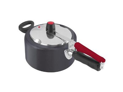 Panela de Pressão Clock Revestida com Fechamento Interno 3 Litros