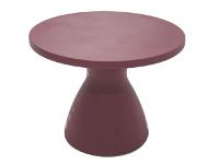 Mesa de Centro Tramontina Flut em Polietileno e Poliuretano Marsala - 1