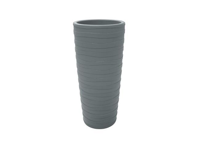 Vaso Grego Tramontina em Polietileno 80 cm Cimento - 1