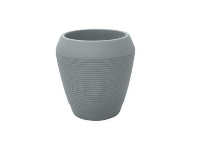 Vaso Egípcio Tramontina em Polietileno 41 cm Cimento