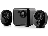Caixa de Som Multilaser SP166 2.1 Preto e Grafite USB - 1