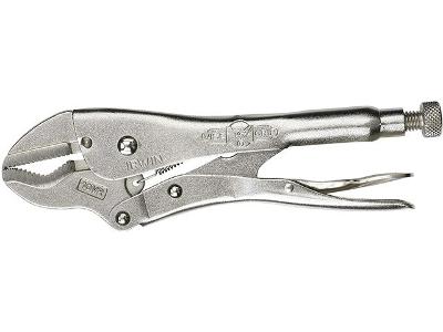 Alicate Irwin de Pressão Reto e Curvo 10"