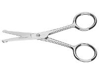 Tesoura de Pelos e Unha para Bebês Tramontina em Aço Inox 4" - 1