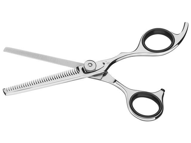 Tesoura para Cabelo Tramontina em Aço Inox com Fio Desbaste e Apoio 6" - 1