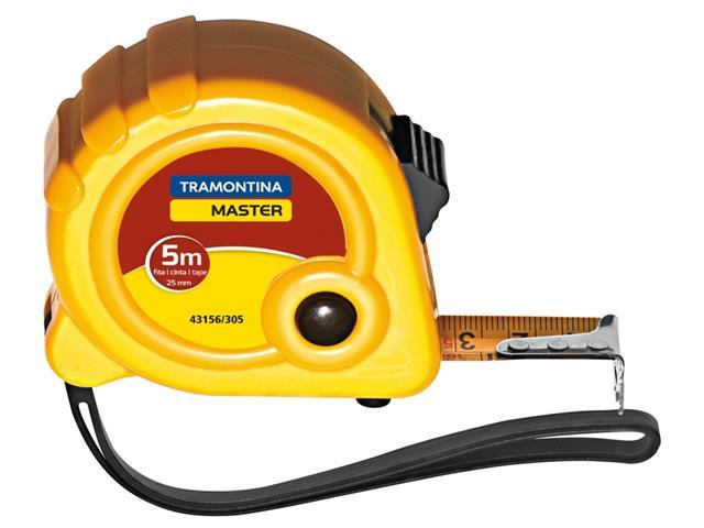 Trena Tramontina com Fita de Aço e Corpo em ABS com Freio Duplo 5m - 1