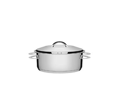 Caçarola Aço Inox 2 Alças Solar 20cm 2.9 Litros