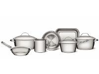 Conjunto de Panelas Tramontina Allegra Inox 7 Peças - 1