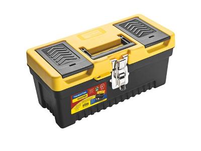 Caixa Plástica para Ferramentas Tramontina com Bandeja Removível 17''