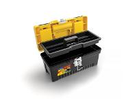 Caixa Plástica para Ferramentas Tramontina com Bandeja Removível 17'' - 2