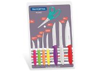 Jogo Facas Tramontina Inox 8 peças Plenus Misto - 1