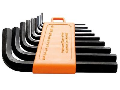 Jogo de Chaves Hexagonais Abauladas Tramontina 9 Peças