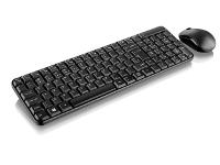 Teclado e Mouse Sem Fio Multilaser 2.4 Ghz Multimidia Preto USB TC183 - 2