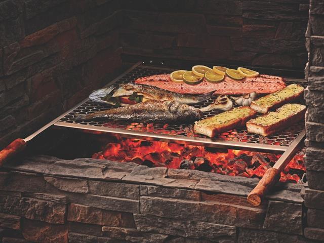 Grelha para Churrasco Tramontina Aço Inox 57 cm - 2