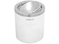 Lixeira Útil Tramontina Basculante Branca 5 Litros - 1