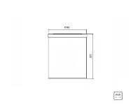 Lixeira Útil Tramontina Basculante Branca 5 Litros - 3