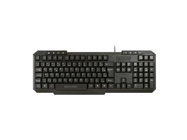 Teclado Multilaser Multimídia USB Preto TC206 - 2