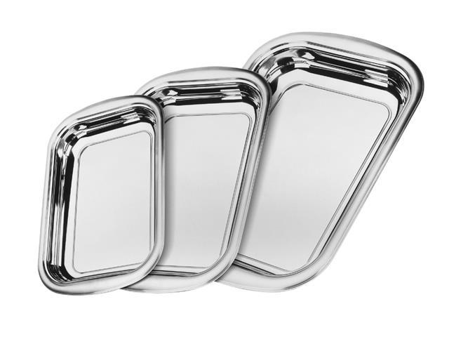 Jogo de Assadeiras Tramontina Cosmos em Aço Inox com 3 Peças - 1