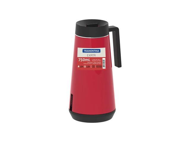 Bule Térmico Tramontina Exata Vermelho 750mL - 1