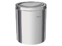 Lixeira com Tampa Tramontina Basculante Swing Inox 5 L - 1