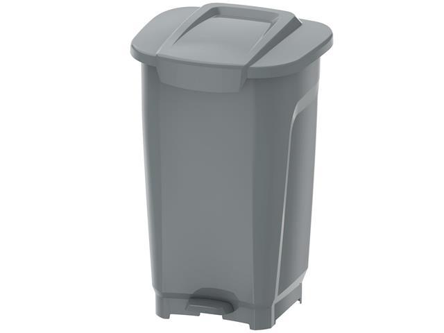 Lixeira Tramontina T-Force Cinza 50 Litros - 1