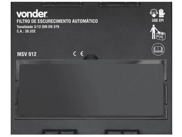 Máscara de Solda Vonder com Escurecimento Automático Tonalidade 12 - 2