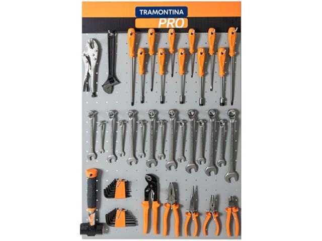 Painel Tramontina PRO de Ferramentas para Manutenção 52 Peças - 1