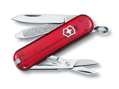 Canivete Victorinox Classic SD Vermelho Translúcido