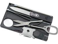 SwissCard Victorinox Lite Translucido Preto - 1