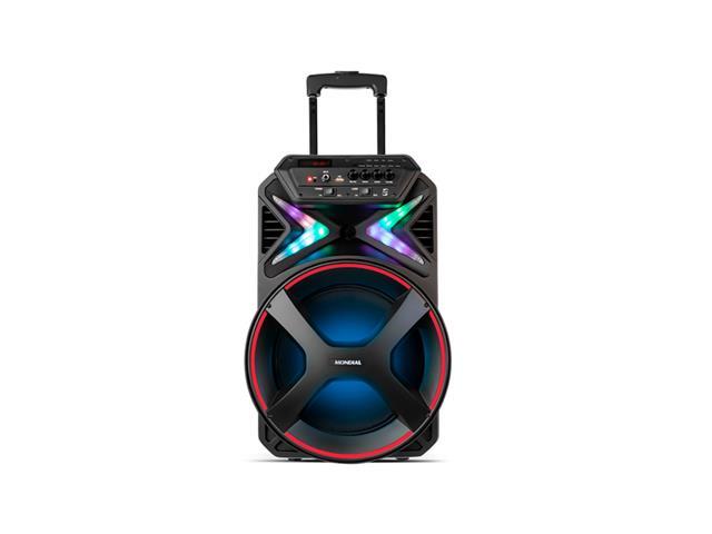 Caixa Amplificada Bluetooth Mondial CM400 Connect Lights 400W Bivolt - 2