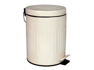 Lixeira Mor Retrô 5 Litros Bege