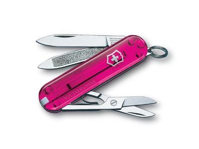 Canivete Victorinox Classic SD Rosa Translúcido