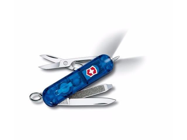 Canivete Victorinox Signature Lite Azul Translúcido - 1