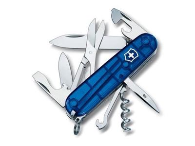 Canivete Victorinox Climber Azul Translúcido em Blister