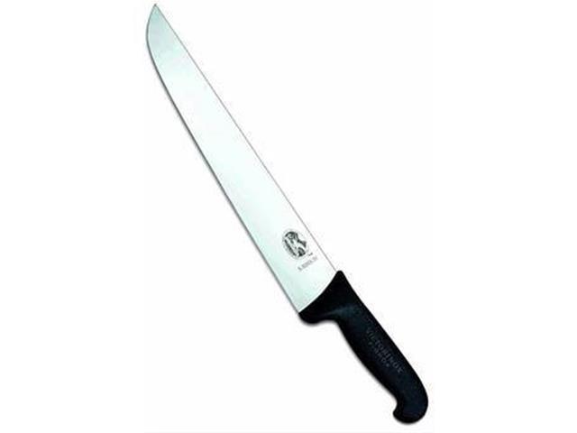 Faca Profissional Victorinox para Churrasco cabo Fibrox Preta 31CM - 1