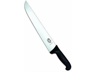 Faca Profissional Victorinox para Churrasco cabo Fibrox Preta 31CM