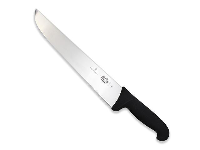 Faca Victorinox para Churrasco cabo Fibrox Preta 28CM - 1