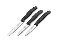 Conjunto de Facas Victorinox Swiss Classic com Cabo Preto 3 Peças - 1