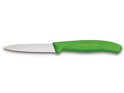 Faca Victorinox Swiss Classic Lâmina Serrilhada Verde 8CM