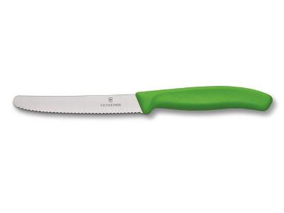 Faca Victorinox Swiss Classic Lâmina Serrilhada Verde