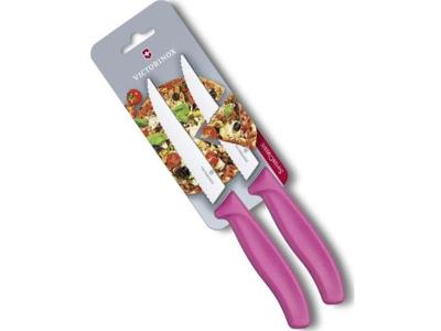 Jogo de Facas para Pizza Victorinox Swiss Classic Rosa 2 Peças
