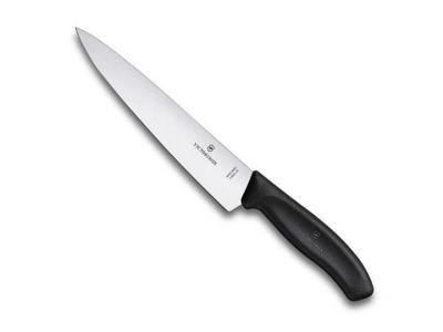 Faca para Fatiar Victorinox Swiss Classic Preta 19CM