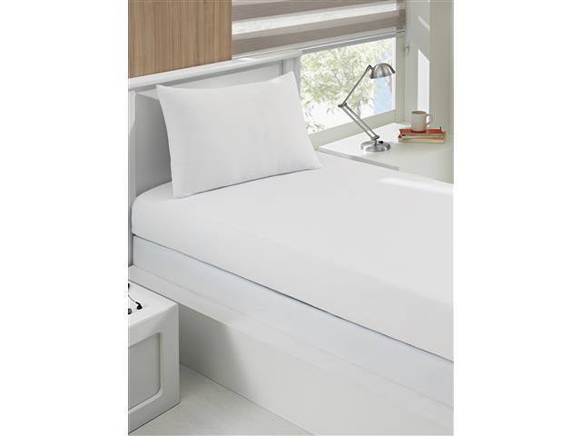 Jogo de Cama Solteiro Buettner Basic Rolinho Branco 2 Peças - 3