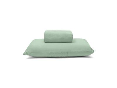 Jogo de Cama Solteiro Buettner Basic Rolinho Verde Alecrim 2 Peças