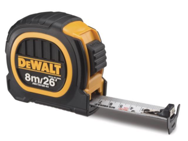 Trena Emborrachada Duo DeWalt 8M/26' x 25MM - 1
