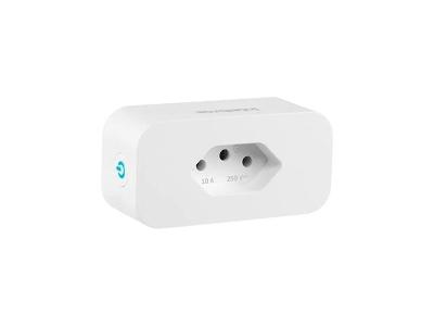 Interruptor Conector Inteligente Wi-Fi Intelbras EWS 301 Branco